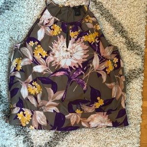 Ann Taylor Floral Blouse